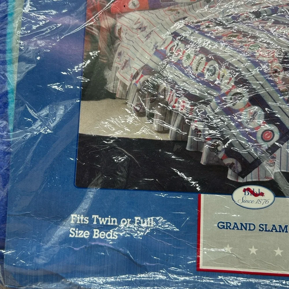 Grand Slam Baseball Teams‎ MLB Genuine Merchandise  Twin/Full Bed Brand New